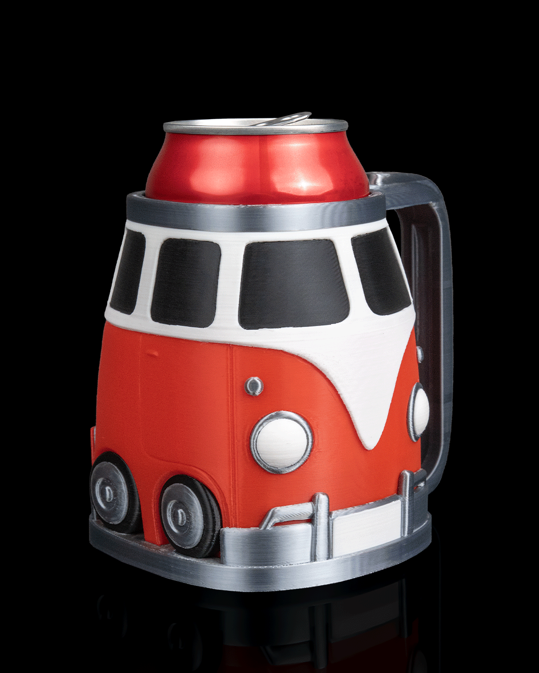 The Cooler Van Can Holder – Retro Camper Van Drink Caddy