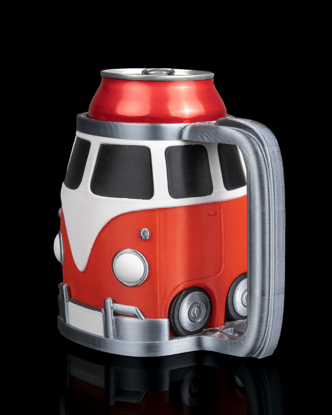 The Cooler Van Can Holder – Retro Camper Van Drink Caddy