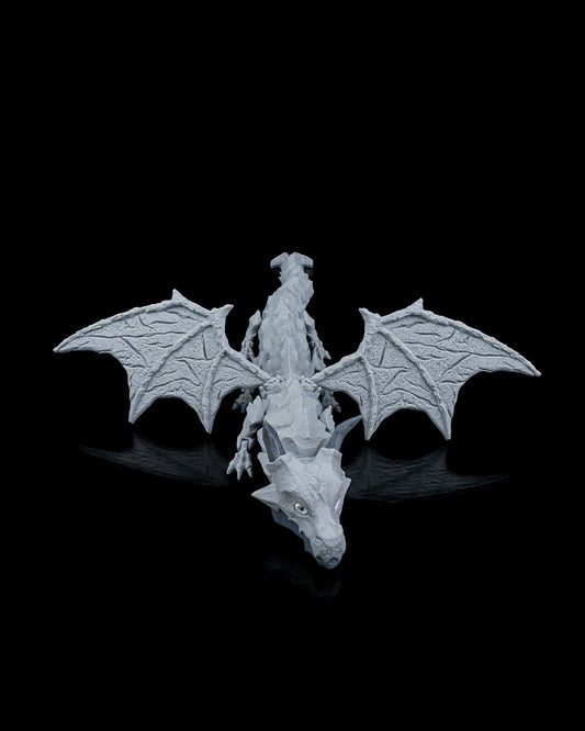 Lithic Titan: The Majestic Stone Dragon of Timeless Strength