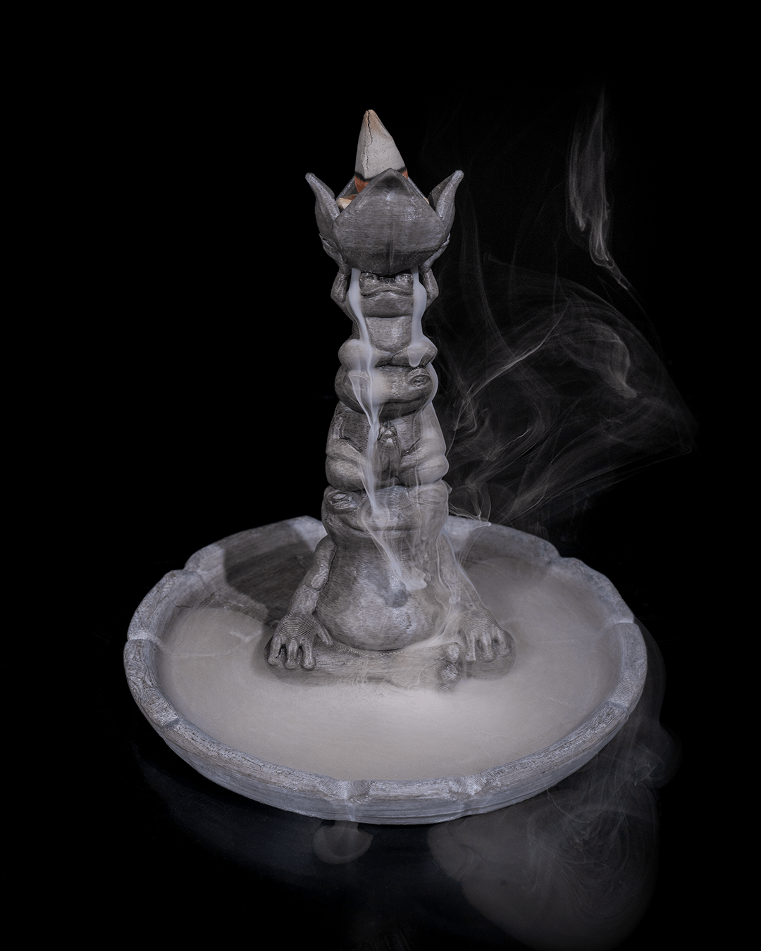 Toad Totem Backflow Burner