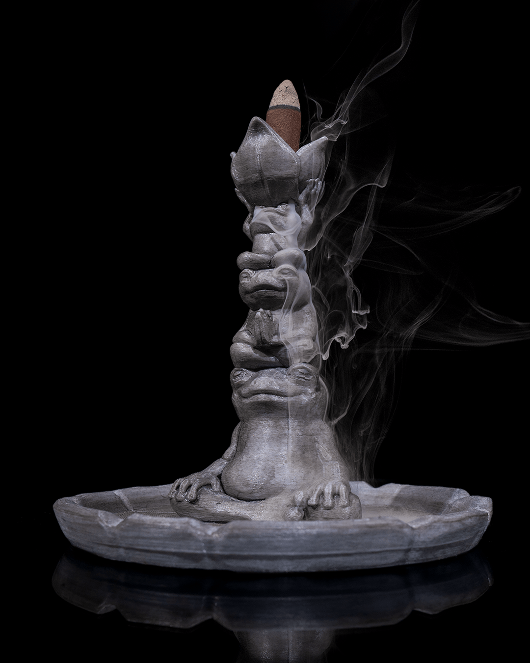 Toad Totem Backflow Burner
