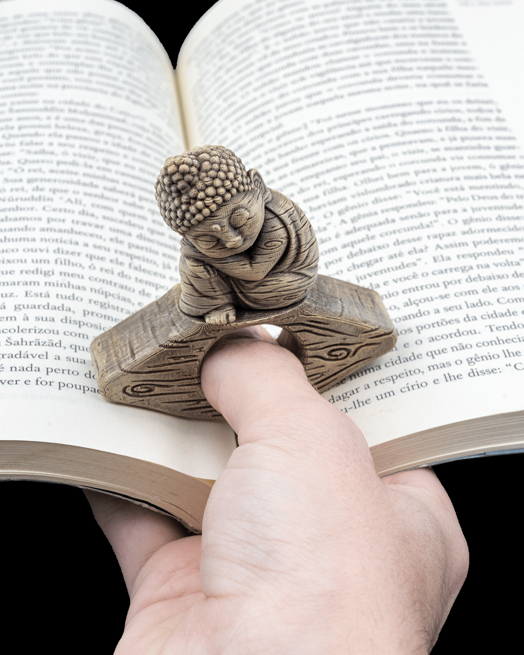 Mystic Page Holders – 3D Printed Thumb Rings in Fantasy-Inspired Designs