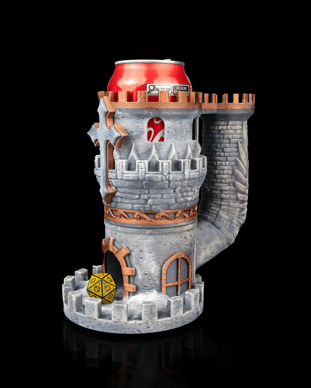3D-Printed Fantasy Can Holder & Dice Towers | Roll If You Can! Collection