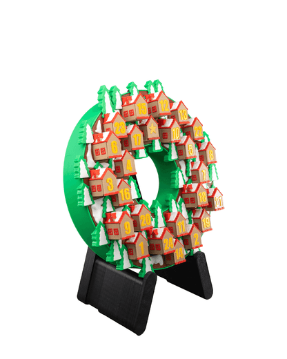 Twinkle Town Wreath Countdown