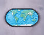 Ups & Downs | Tactile Topographic World Map