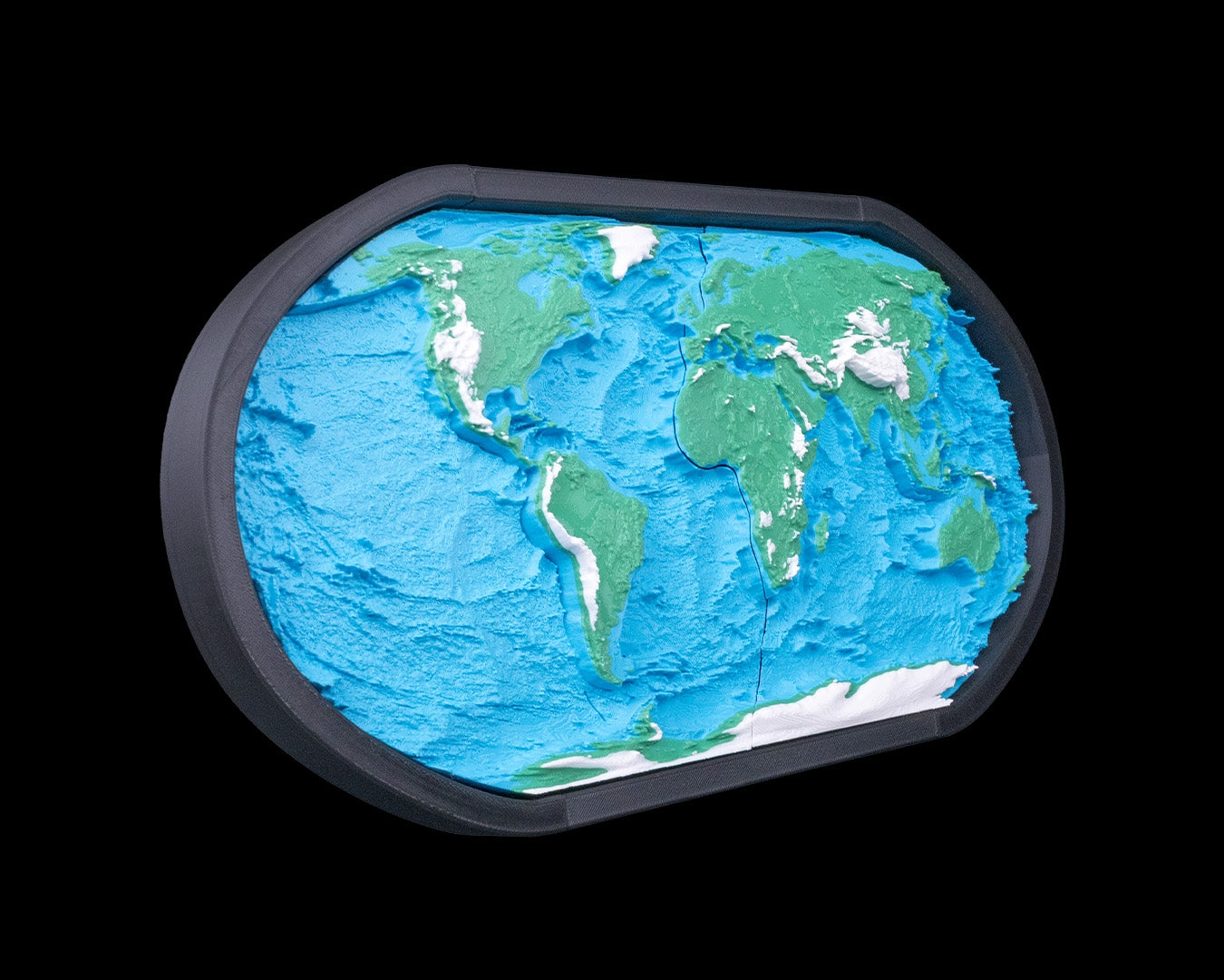 Ups & Downs | Tactile Topographic World Map