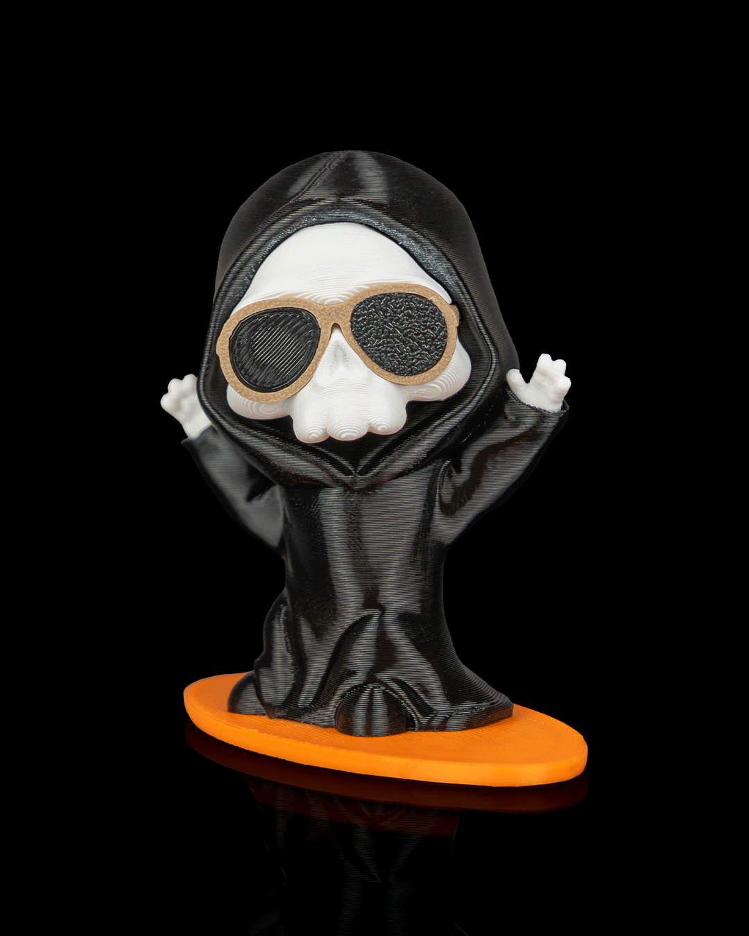 3D-Printed Grim Reaper Figurines | Killer Holidays Collection
