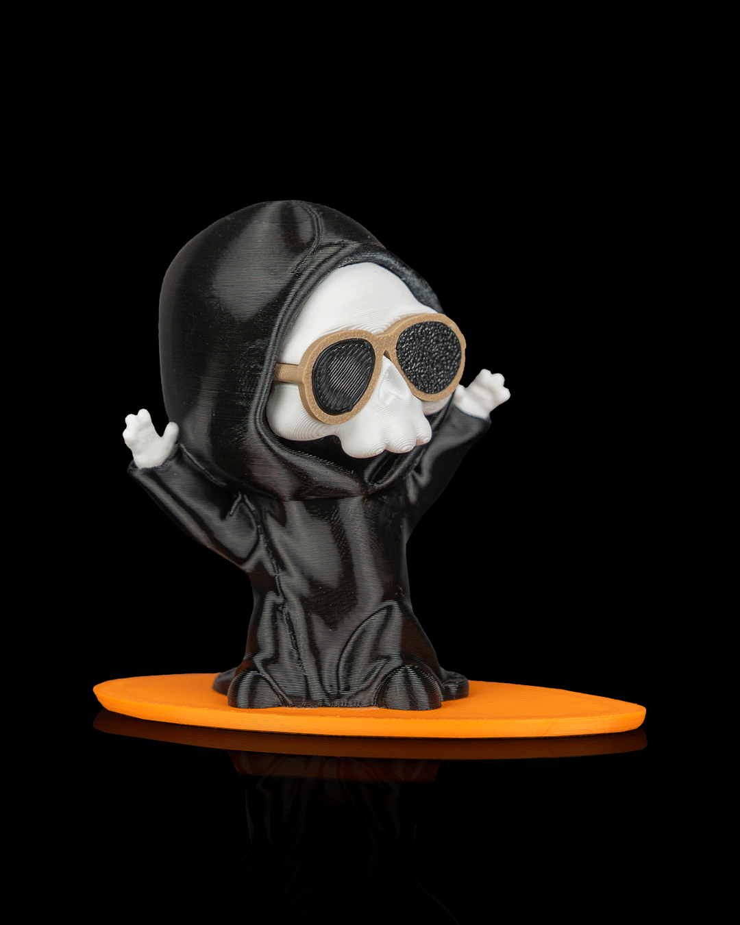 3D-Printed Grim Reaper Figurines | Killer Holidays Collection