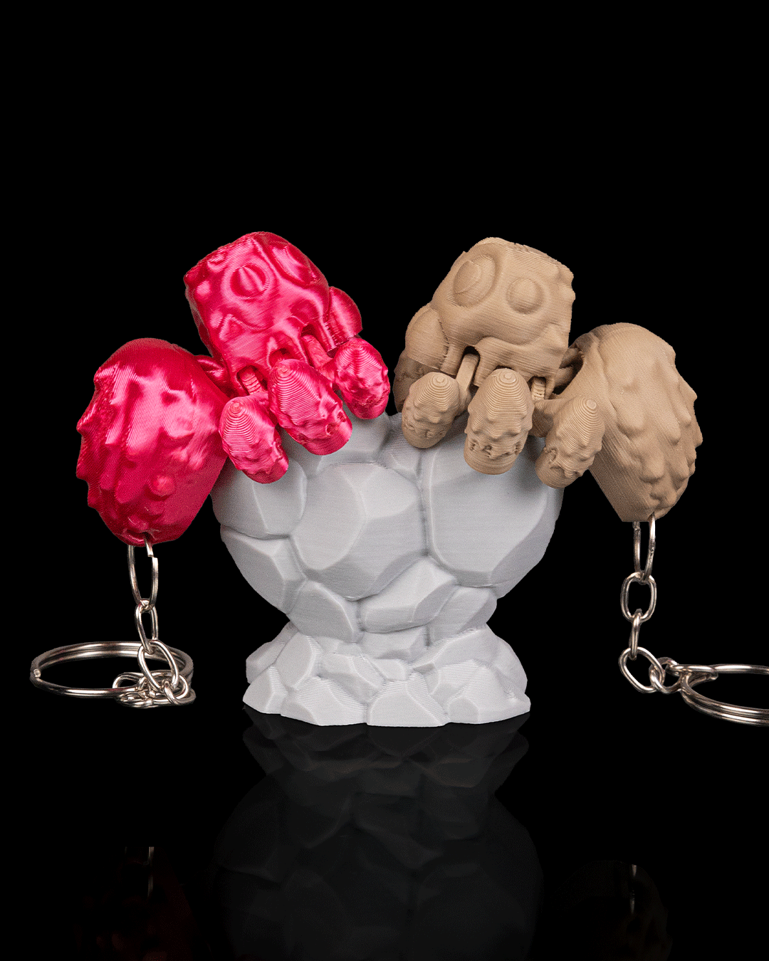 Web of Love | Spider Keychain Pair