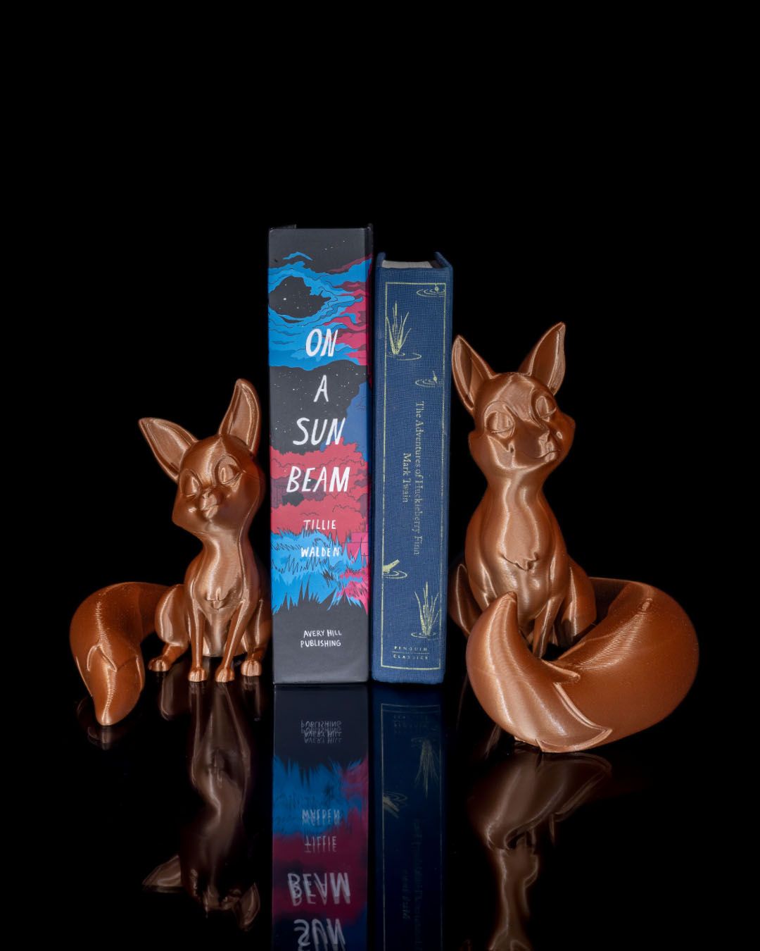 Wise Fox Bookend