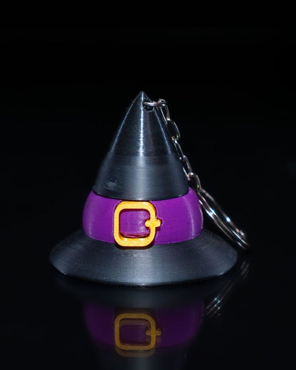 Witch Hat Fidget Keychain – Spins and Clicks for Stress Relief