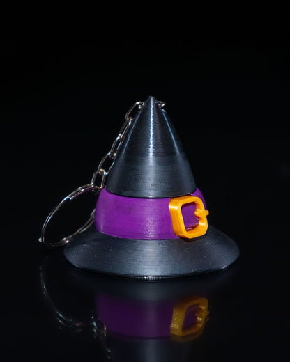 Witch Hat Fidget Keychain – Spins and Clicks for Stress Relief