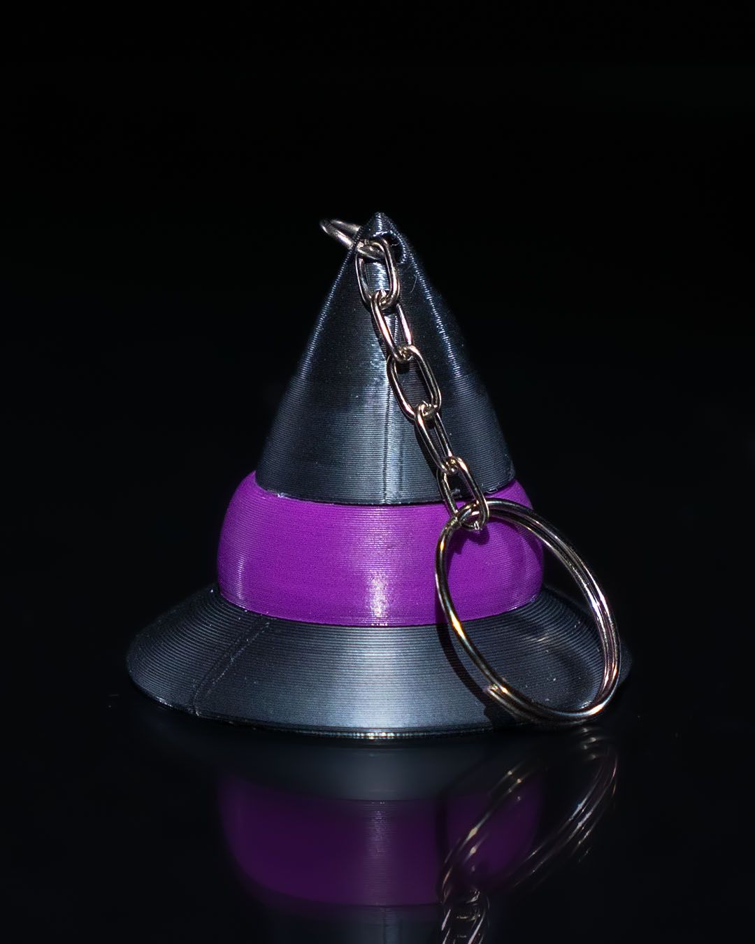 Witch Hat Fidget Keychain – Spins and Clicks for Stress Relief