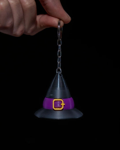 Witch Hat Fidget Keychain – Spins and Clicks for Stress Relief