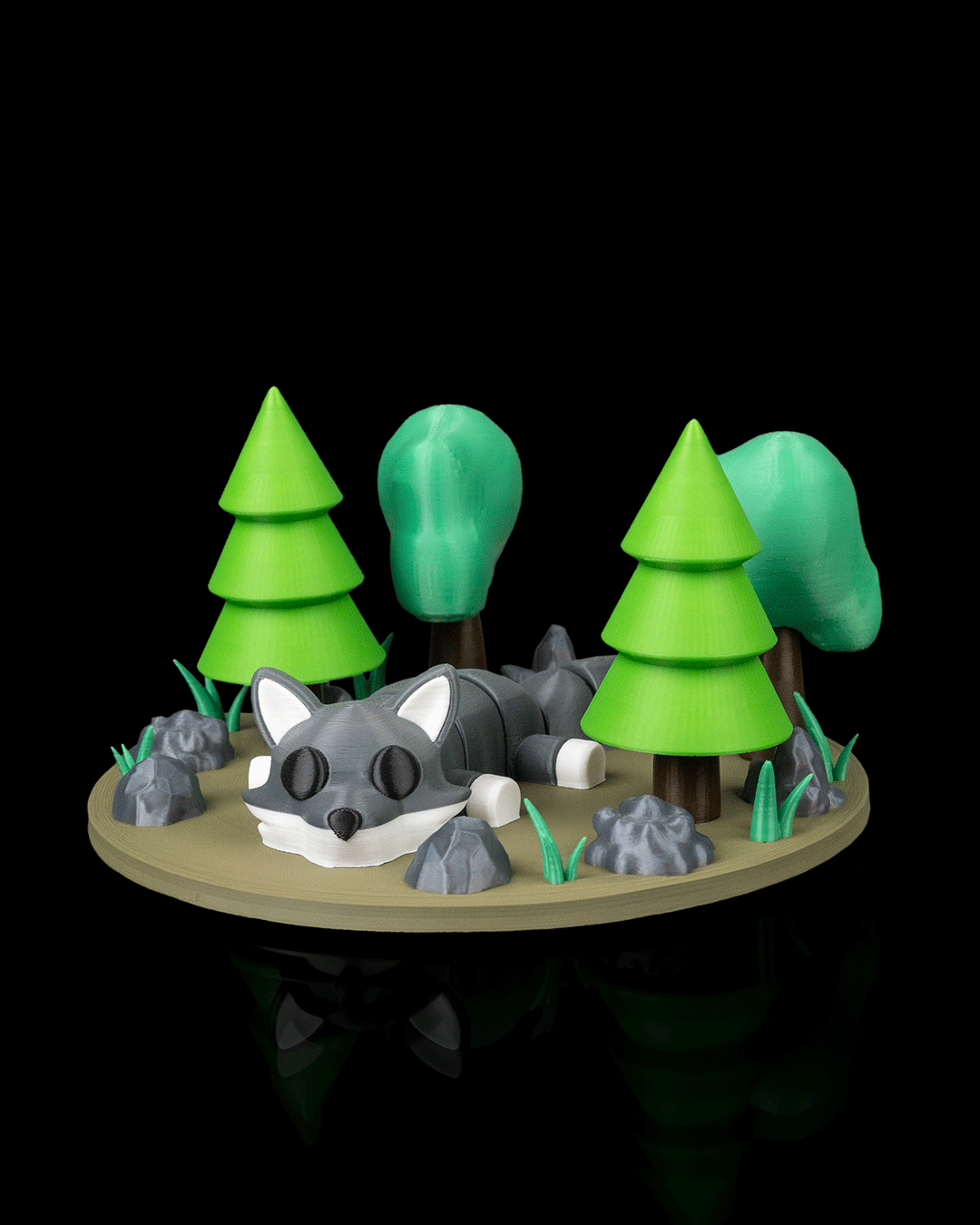 Rest in Nest Wolf Rest