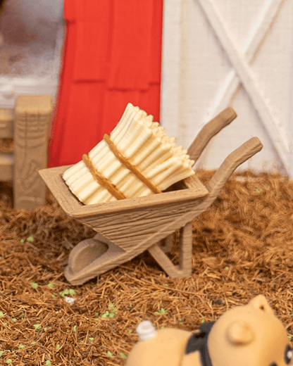 3D-Printed Hay Bale by STLFlix – Rustic Farmhouse Decor & Collectible Miniature Accent