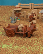 3D-Printed Horse Cart – Nostalgic Farmhouse Decor & Miniature Accent