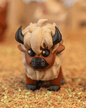 3D-Printed Tyson the Bison – Farmhouse Figurine & Keychain Accessory