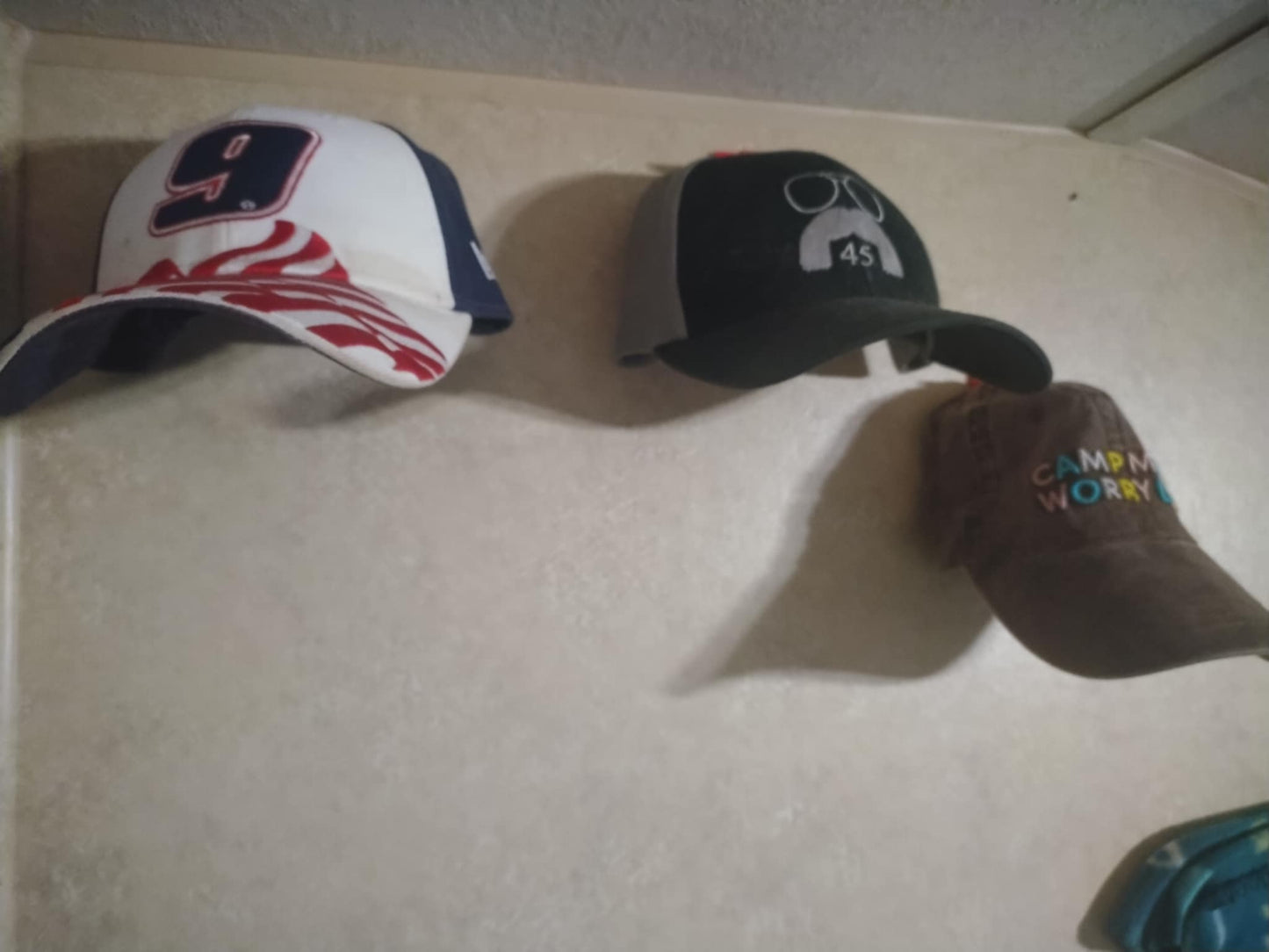 3D Printed Wall Mount Ball Cap Clip – Hat Organizer