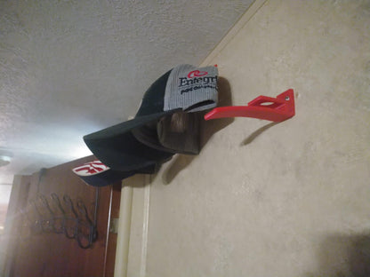 3D Printed Wall Mount Ball Cap Clip – Hat Organizer