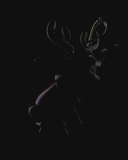 Rudolph, The Poseable Reindeer Ornament - Festive Christmas Decoration