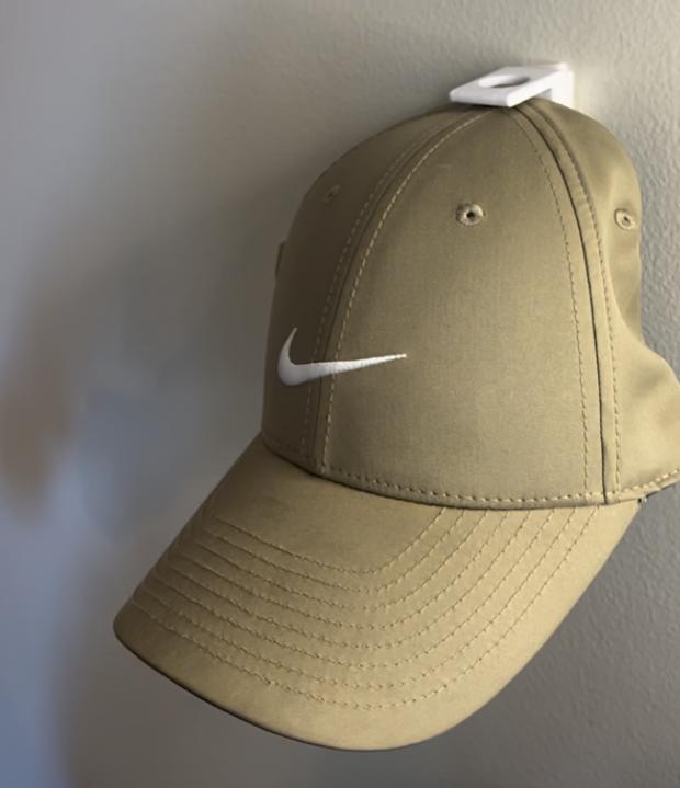 3D Printed Wall Mount Ball Cap Clip – Hat Organizer